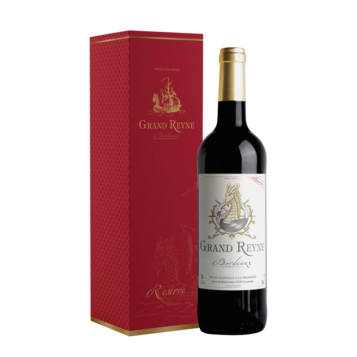 Grand Reyne Reserve, AOC Bordeaux, 750ml (with gift box)