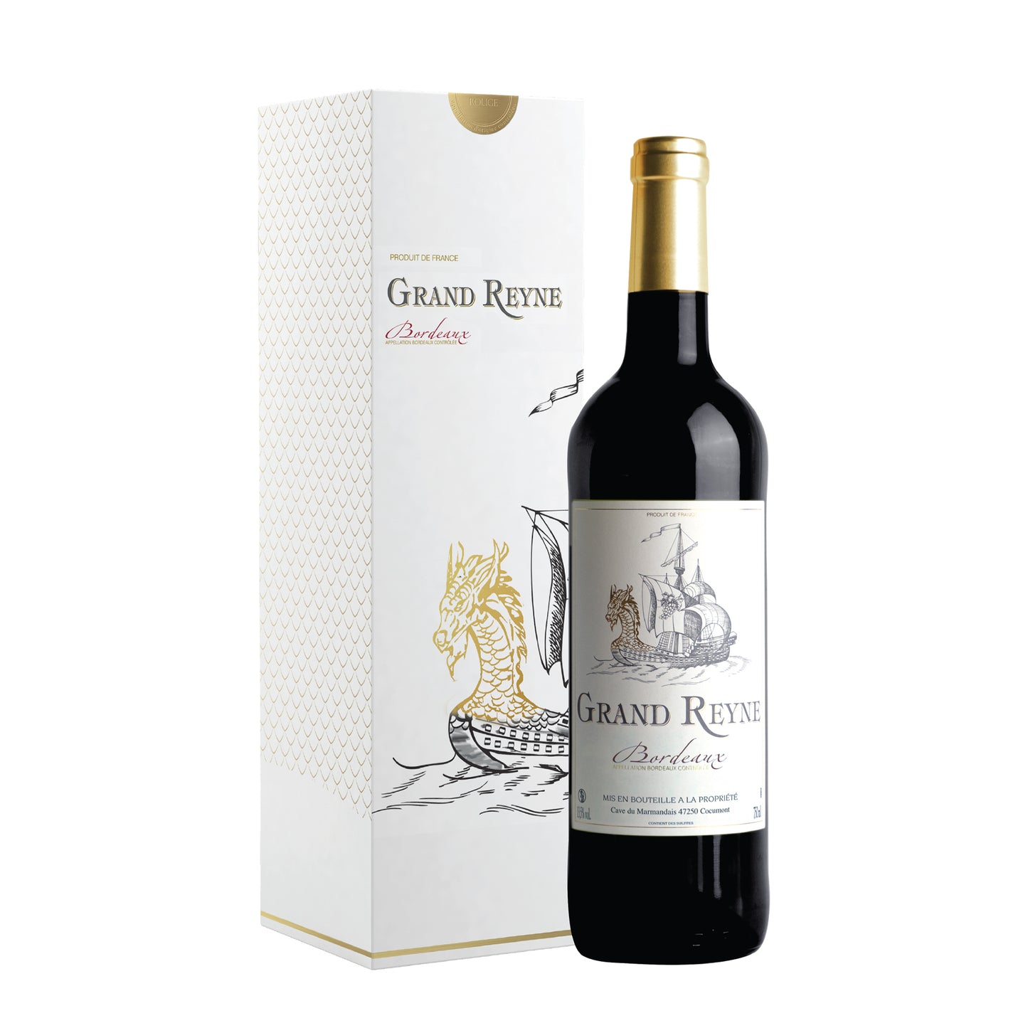 Grand Reyne, AOC Bordeaux, 750ml (with gift box)